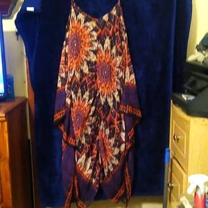 Cato floral midi dress